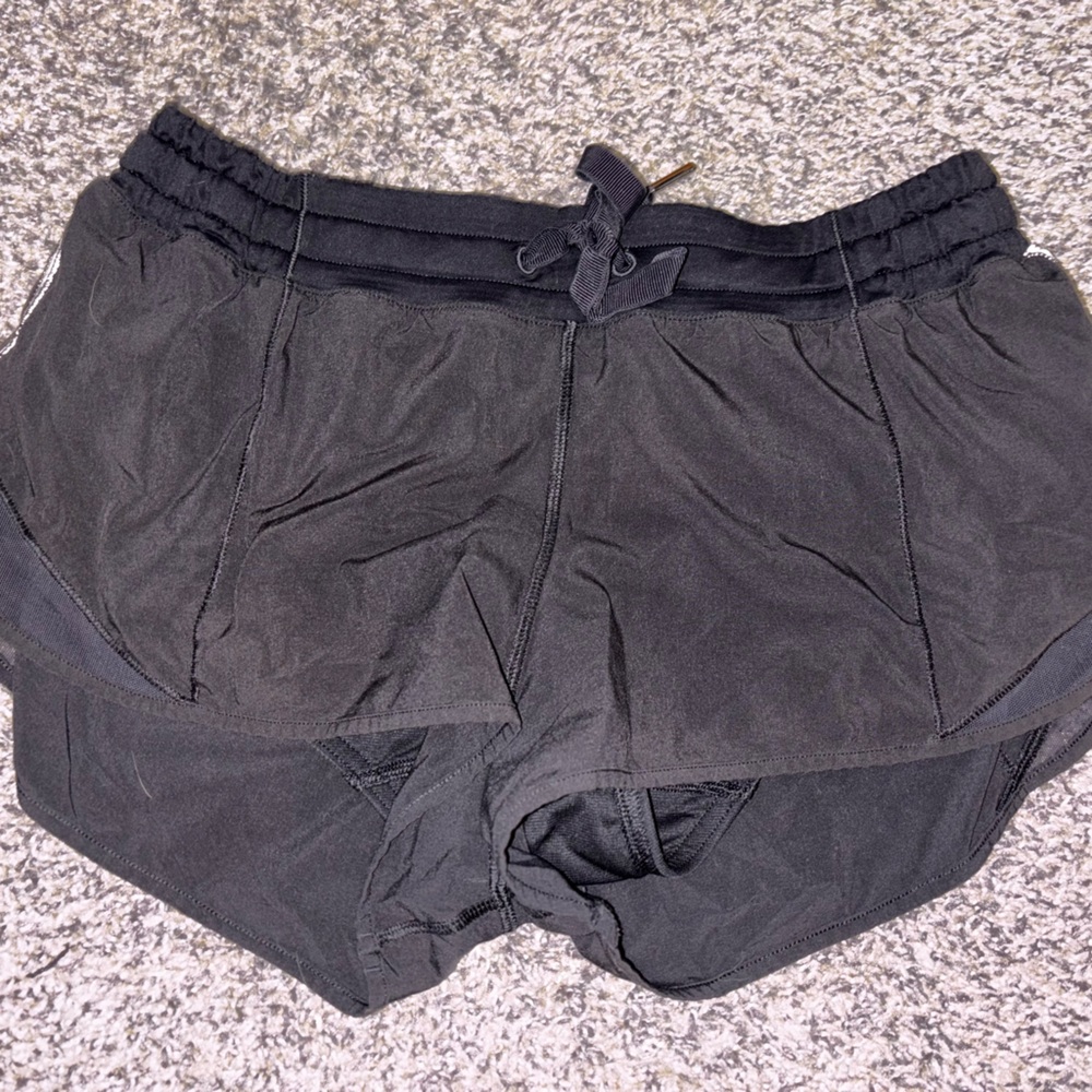 Black Lululemon Shorts Size 6